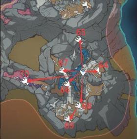 原神流明石原矿位置分布图 流明石原矿位置大全