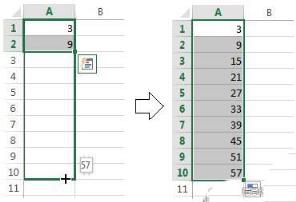 Excel自动填充功能的用法（excel自动填充功能的用法是什么）